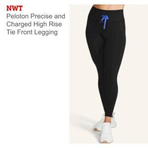 Peloton Precise and Charged High Rise Tie Front Legging